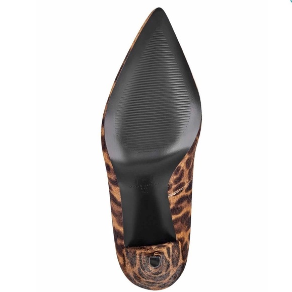 Marc Fisher LTD Leopard Pointed Toe Pumps 8 NEW - Picture 7 of 8